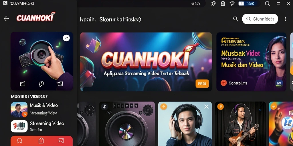 Antarmuka aplikasi CUANHOKI yang menarik dan fungsional.