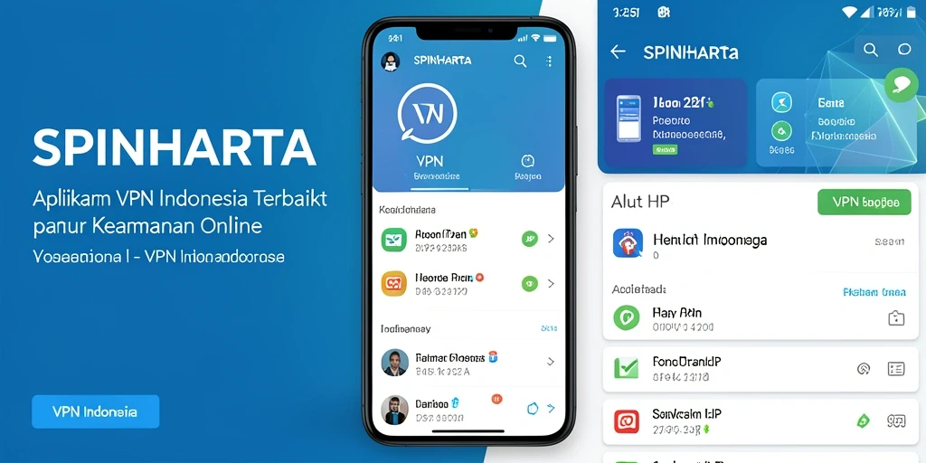 Tampilan antarmuka aplikasi SPINHARTA yang user-friendly dan fungsional.