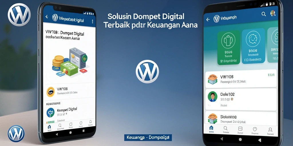 Antarmuka pengguna VW108 yang sederhana dan fungsional.